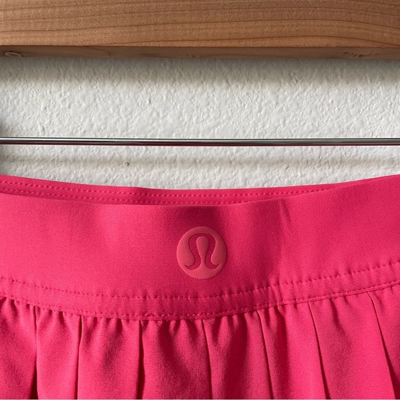 NWT Lululemon High-Rise Pleated Tennis Skirt Glaze Pink Size 4 - Picture 3 of 7